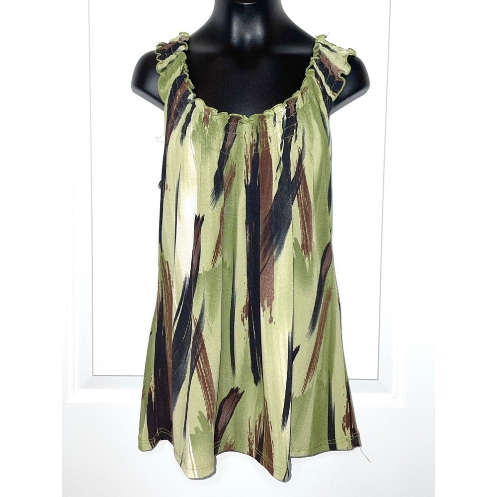 Green blouse